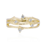 Gouden ring met SI2 (H) Diamanten (CIRARI)