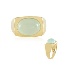 Anello in argento con Calcedonio Acqua