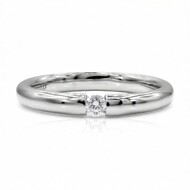 Bague en or et Diamant IF (D) (Annette)
