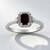 Anello in oro con Rubino Mozambico AAA
