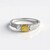 Anello in argento con Berillo Giallo