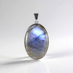 Pendentif en argent et Labradorite (Adela Silber)