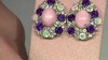 Pendientes en plata con Ópalo rosa (de Melo Essence)