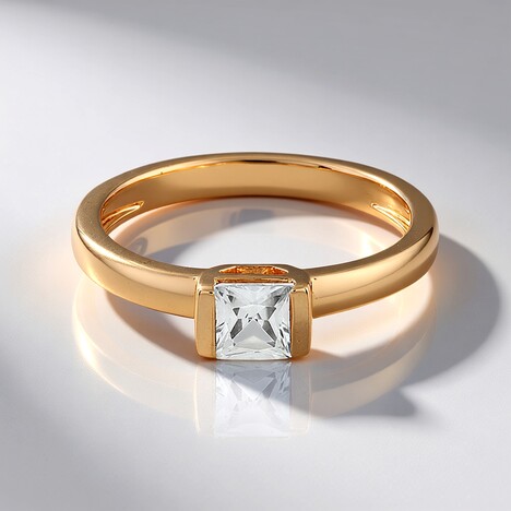 Anello in argento con Zircone