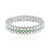 Bracelet en argent et Kyanite Menthe (Dallas Prince Designs)