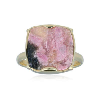 Anello in argento con Rodonite Sulavesi (Bali Barong)