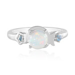 Zilveren ring met een Welo-opaal