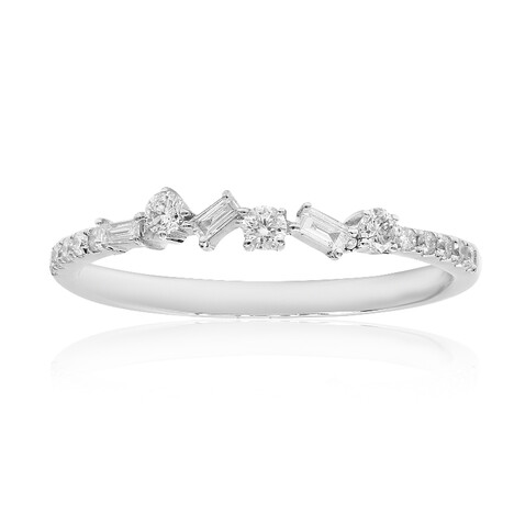 SI2 (H) Diamant-Goldring (CIRARI)