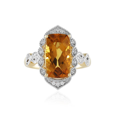 Anello in oro con Citrino Madeira (SUHANA)