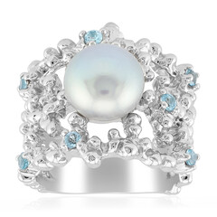 Silver Freshwater Pearl Silver Ring