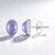 Orecchini in argento con Tanzanite