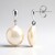 Orecchini in argento con Perla d'Acqua Dolce Bianca (TPC)