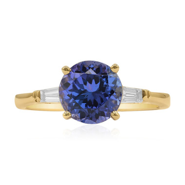 AAA-Tansanit-Goldring (CIRARI)
