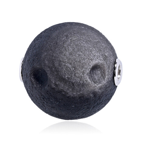 Ciondolo in argento con Ossidiana Argentata (MONOSONO COLLECTION)