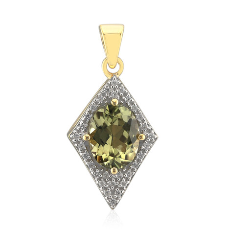 Farbwechsel-Diaspor-Goldanhänger