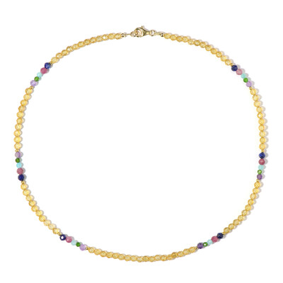 Collar en plata con Citrino (Riya)