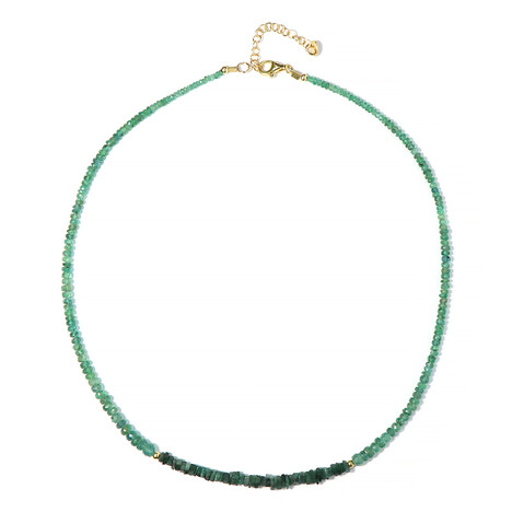 Collana in argento con Smeraldo Zambia