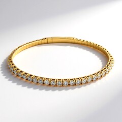 Bracciale in oro con Diamante SI1 (H)