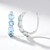 Orecchini in argento con Topazio Blu Cielo