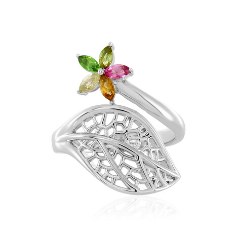 Turmalin-Silberring (SAELOCANA)