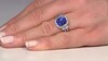 Bague en or et Tanzanite AAA (CIRARI)