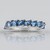 Anello in argento con Acquamarina Ofiki