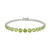 Peridot-Silberarmband (Adela Silber)