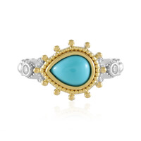 Sleeping Beauty Turquoise Silver Ring (Dallas Prince Designs)