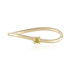 Gouden ring met een gele SI2 diamant