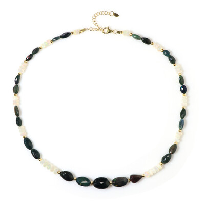 Collier en argent et Opale Mezezo
