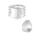360° Anello in argento con Zircone (de Melo Essence)