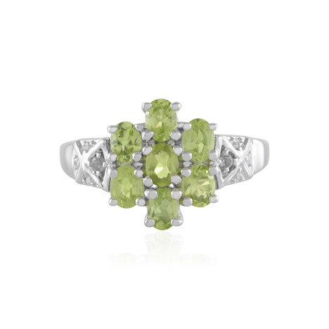 Peridot-Silberring