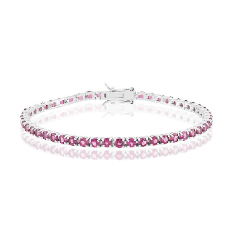 Rhodolith-Silberarmband