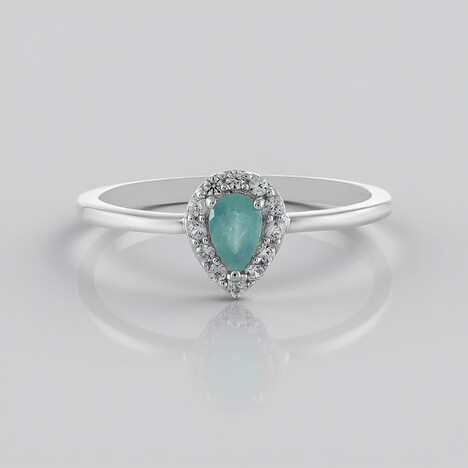 Anello in argento con Grandidierite