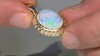 Pendentif en or et Opale Welo AAA (CUSTODANA)