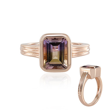 Anello in argento con Ametrina