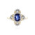 Gouden ring met een Nepal Kyaniet (D'vyere)