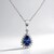 Collana in oro con Tanzanite AAA