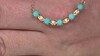 Collar en plata con Turquesa bella durmiente (Faszination Türkis)