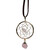 Accessoire en laiton et Quartz rose (Lapis Vitalis)