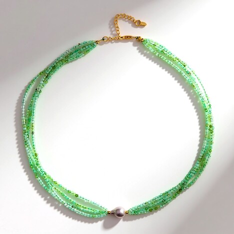 Collana in argento con Perla di Acqua Dolce