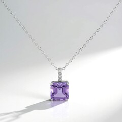 Collana in argento con Ametista