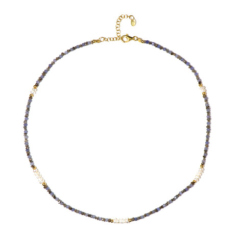 Collana in argento con Tanzanite