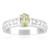 Anillo en plata con Diáspora de color cambiante