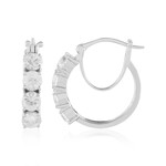 Zircon Silver Earrings