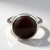 Anello in argento con Thulite