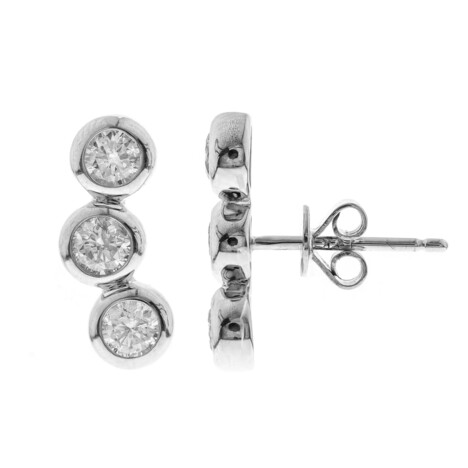 SI1 (H) Brillant-Goldohrringe (CIRARI)