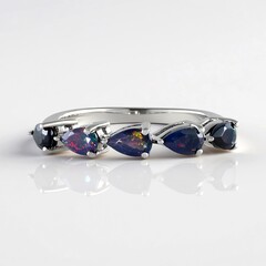 Anello in argento con Opale Mezezo
