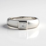 Anello in argento con Zircone