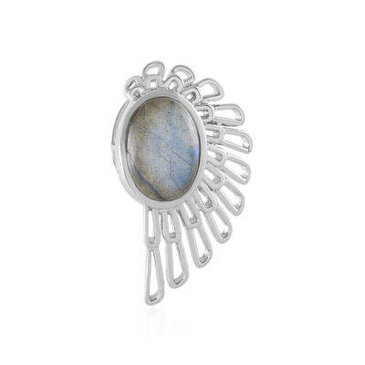 Pendentif en argent et Labradorite (MONOSONO COLLECTION)